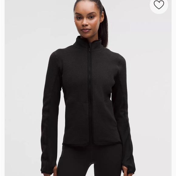 lululemon athletica Jackets & Blazers - Lululemon-Tumbled Fleece Running Jacket-NWT